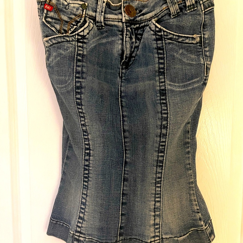 Miss Sixty mermaid Jean skirt